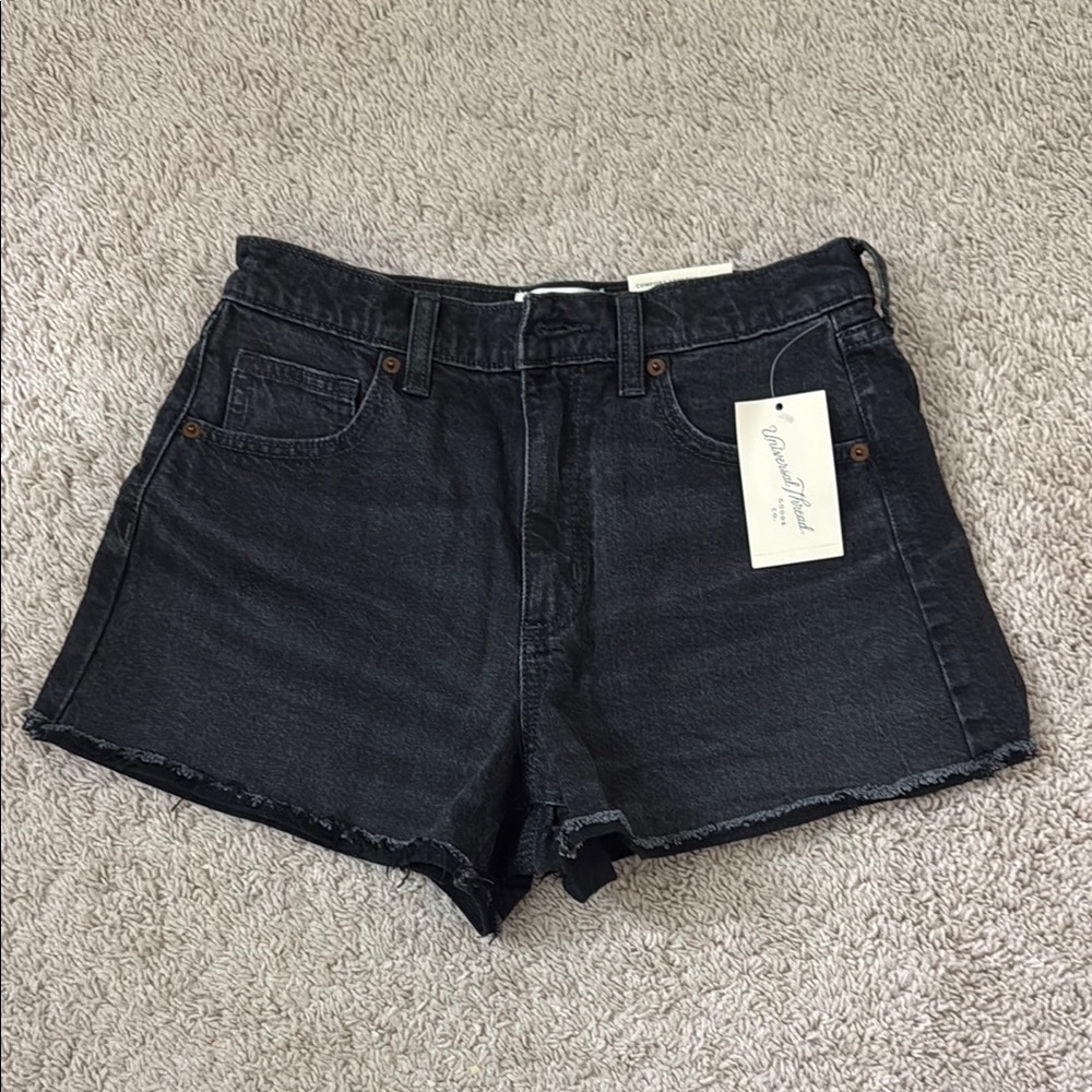 Universal Thread Black Denim Shorts